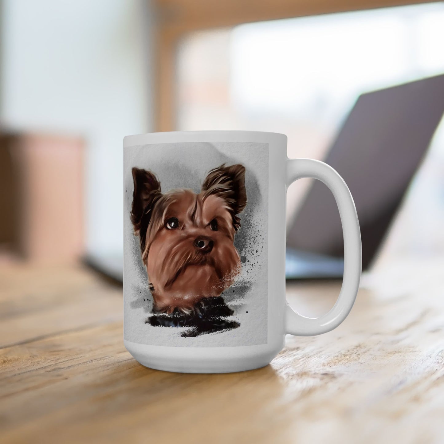 Artistic Ceramic Mug with Unique Design - Perfect Gift for Art Lovers