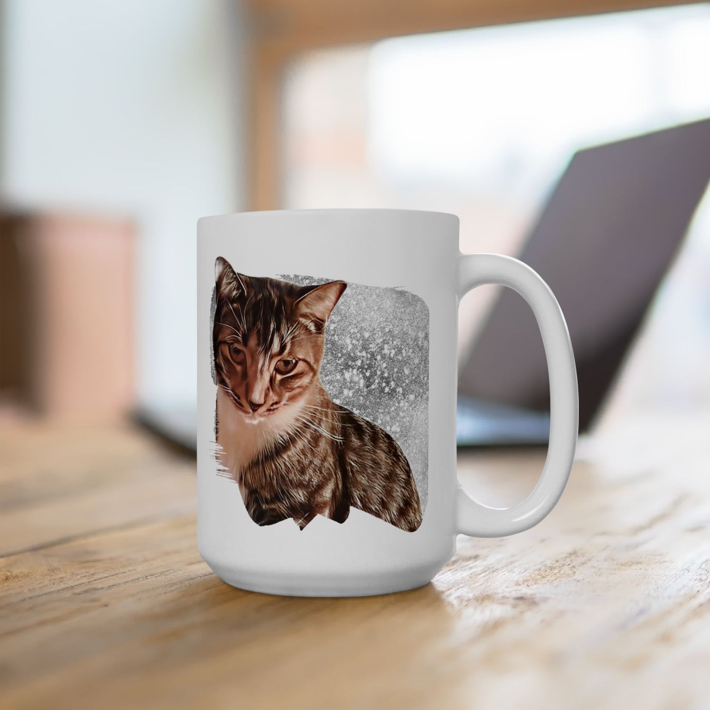 Cute Cat Ceramic Mug | Funny Animal Cup for Cat Lovers | Gift for Pet Owners | Cozy Coffee Tea Mug | Home and Office Decor