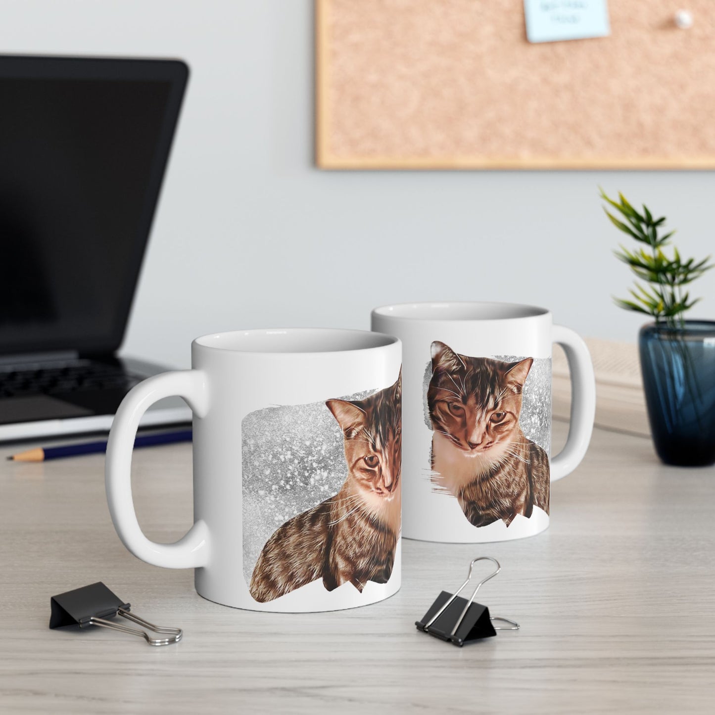 Cute Cat Ceramic Mug | Funny Animal Cup for Cat Lovers | Gift for Pet Owners | Cozy Coffee Tea Mug | Home and Office Decor