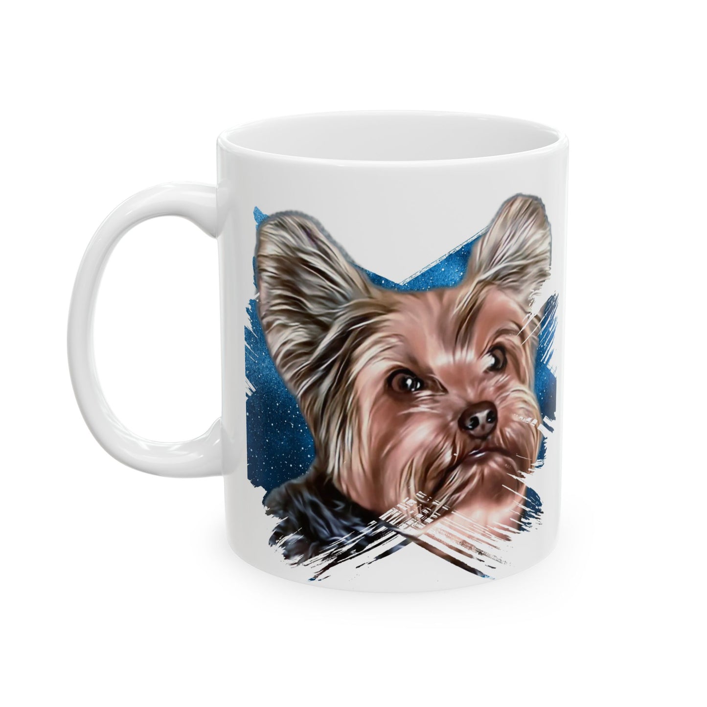 Yorkshire Terrier Ceramic Mug – Adorable Pet Lover Gift | 11oz & 15oz Sizes | Perfect for Dog Enthusiasts