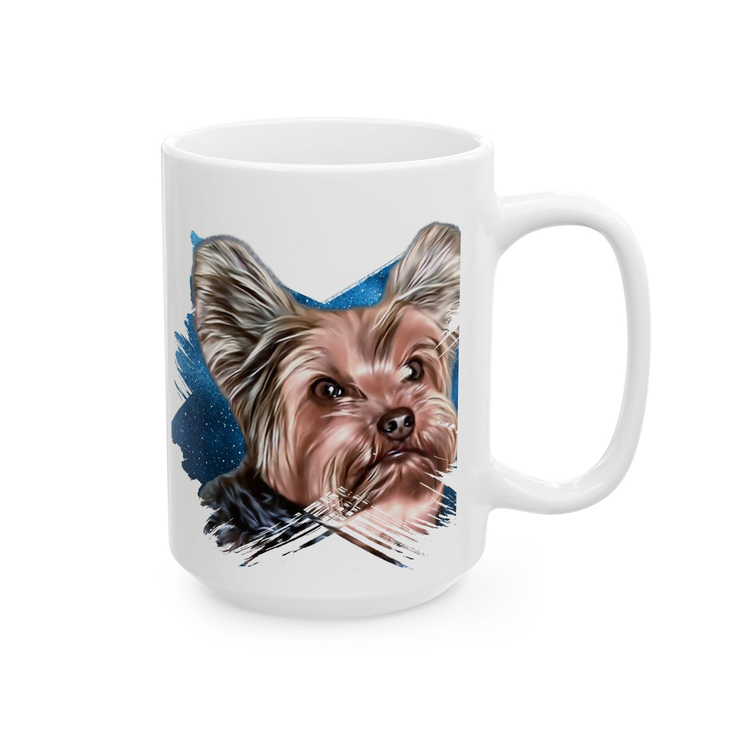 Yorkshire Terrier Ceramic Mug – Adorable Pet Lover Gift | 11oz & 15oz Sizes | Perfect for Dog Enthusiasts