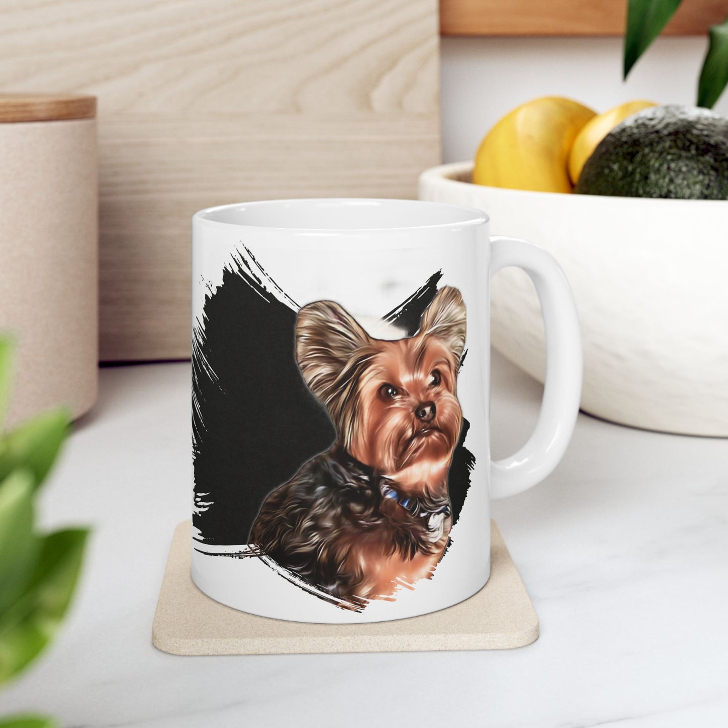 Personalized Dog Lover's Ceramic Mug, Pet Appreciation Gift, Coffee Cup for Dog Owners, Cute Dog Design, Animal Lover's Gift