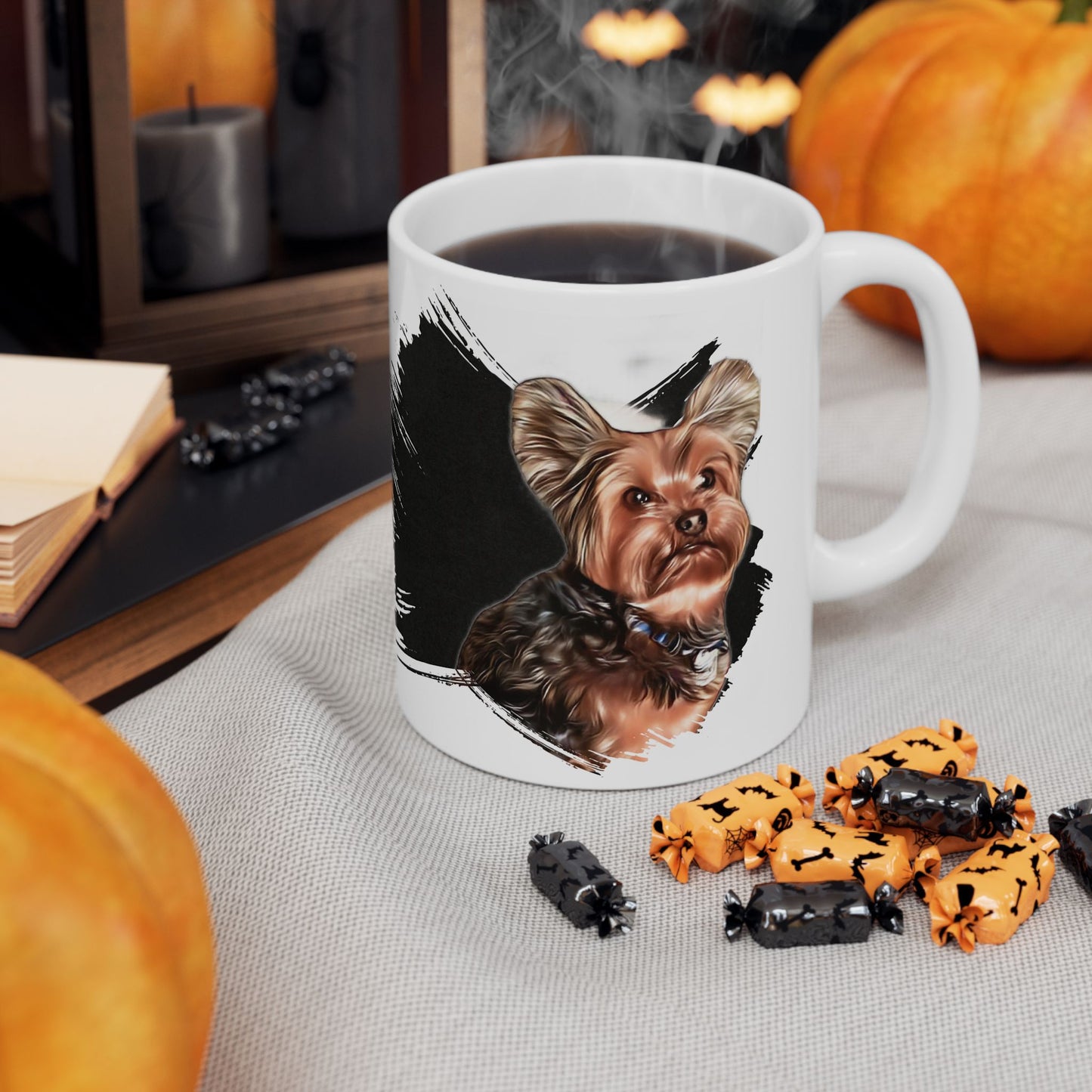 Personalized Dog Lover's Ceramic Mug, Pet Appreciation Gift, Coffee Cup for Dog Owners, Cute Dog Design, Animal Lover's Gift