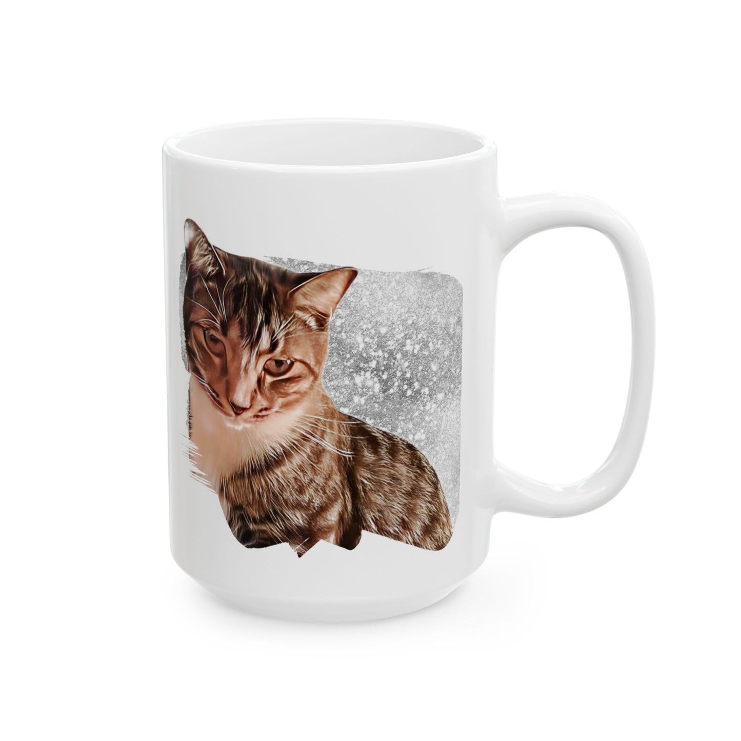 Cute Cat Ceramic Mug | Funny Animal Cup for Cat Lovers | Gift for Pet Owners | Cozy Coffee Tea Mug | Home and Office Decor