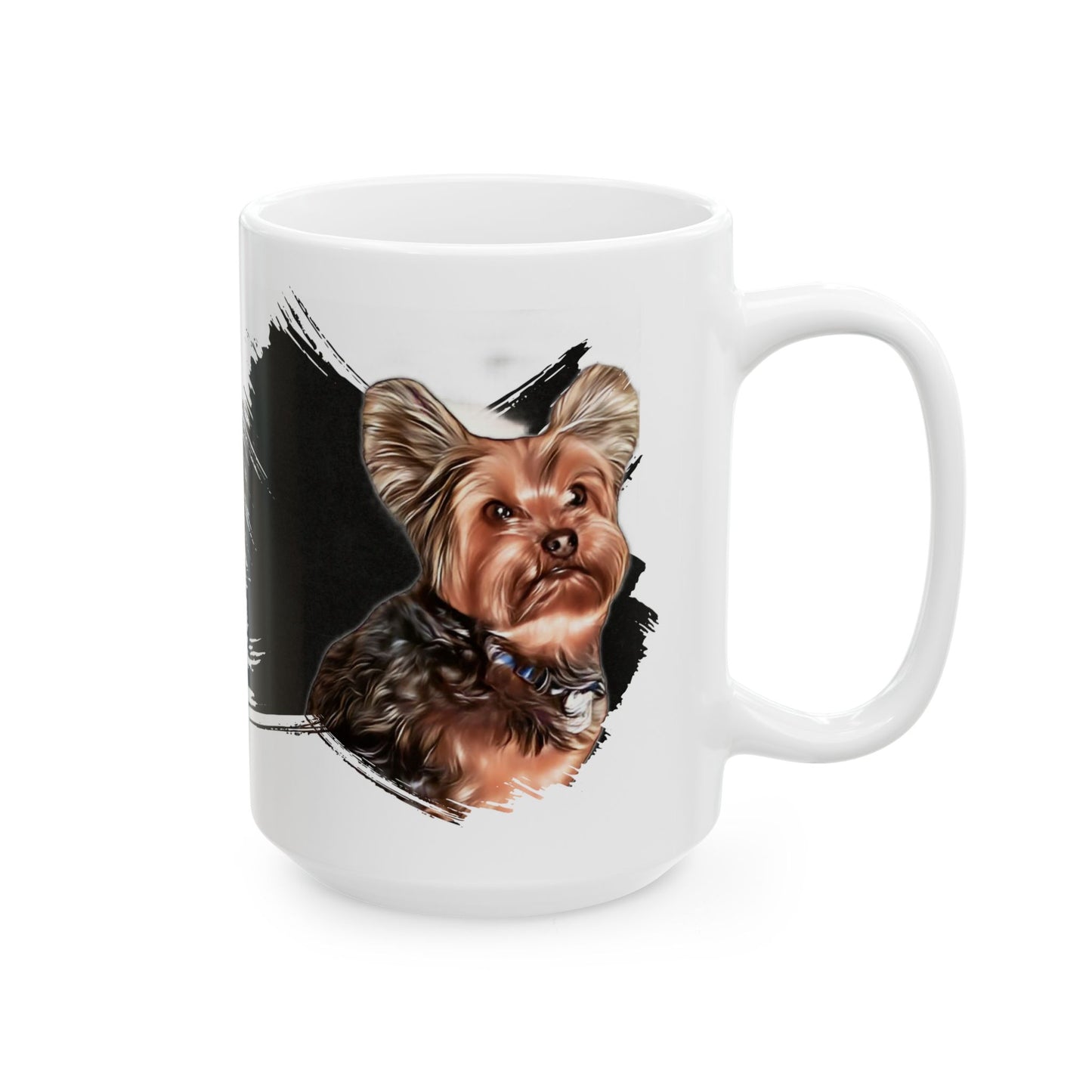 Artistic Ceramic Mug - Unique Coffee Cup for Art Lovers