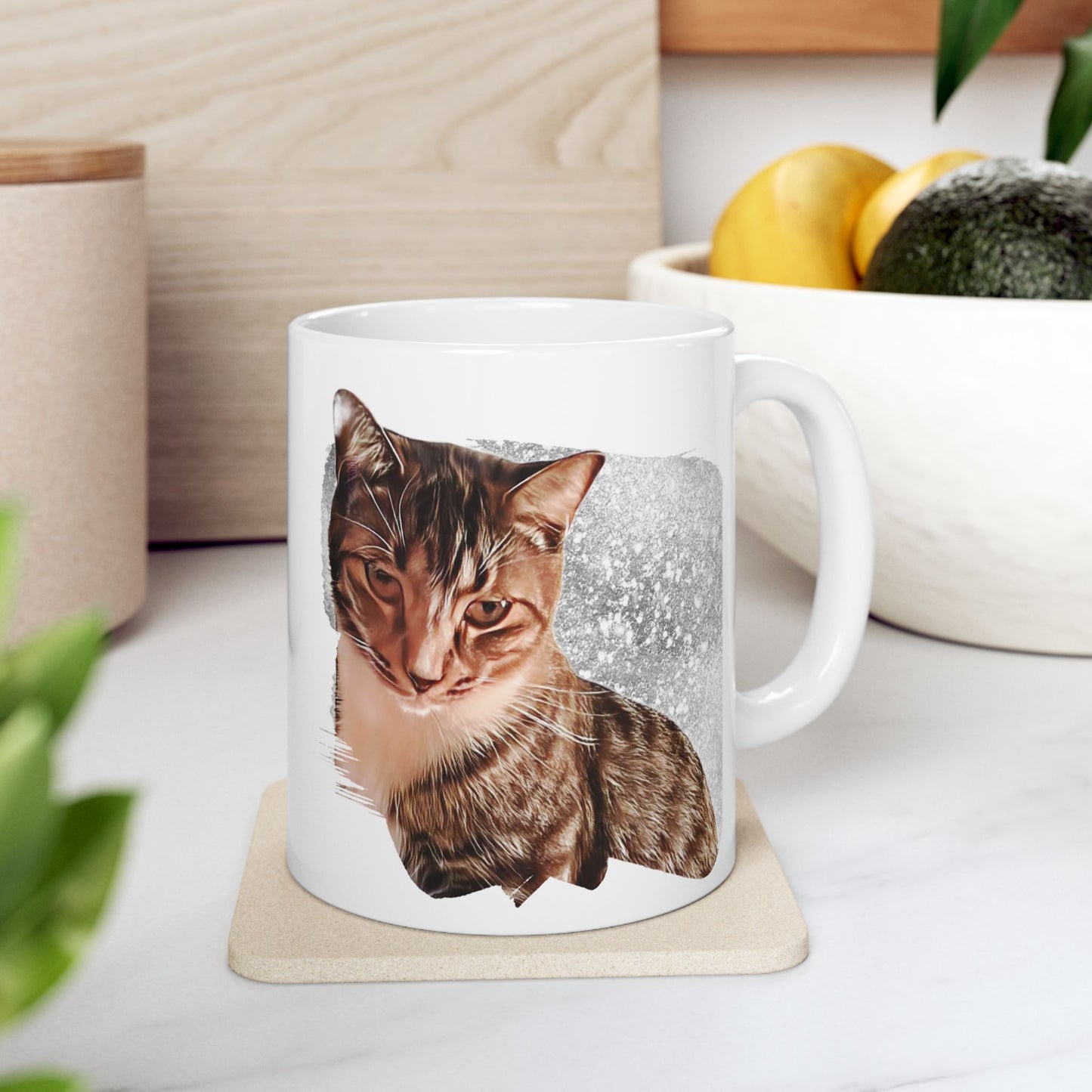 Cute Cat Ceramic Mug | Funny Animal Cup for Cat Lovers | Gift for Pet Owners | Cozy Coffee Tea Mug | Home and Office Decor