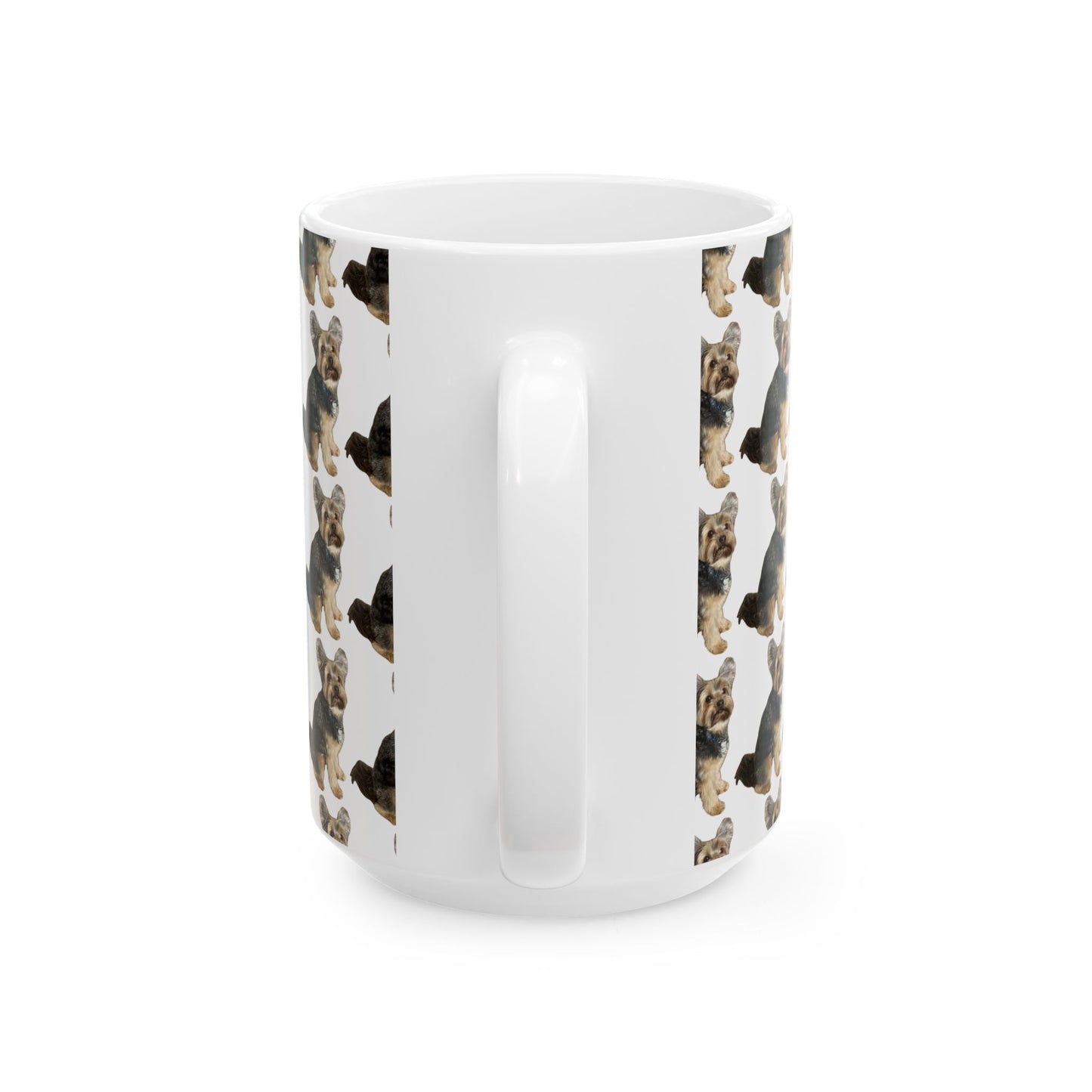 Cute Yorkshire Terrier Ceramic Mug - 11oz & 15oz