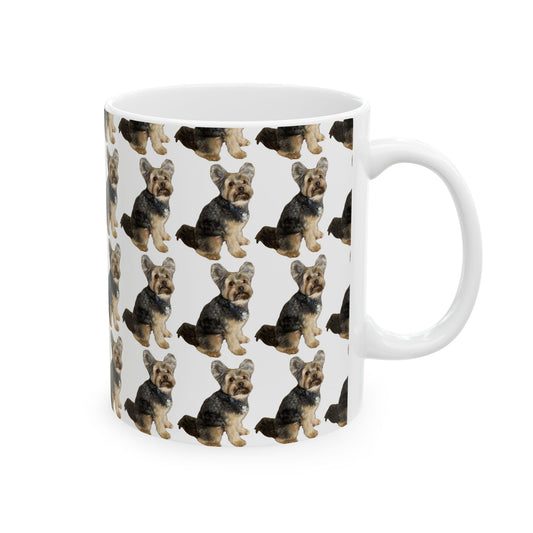 Cute Yorkshire Terrier Ceramic Mug - 11oz & 15oz