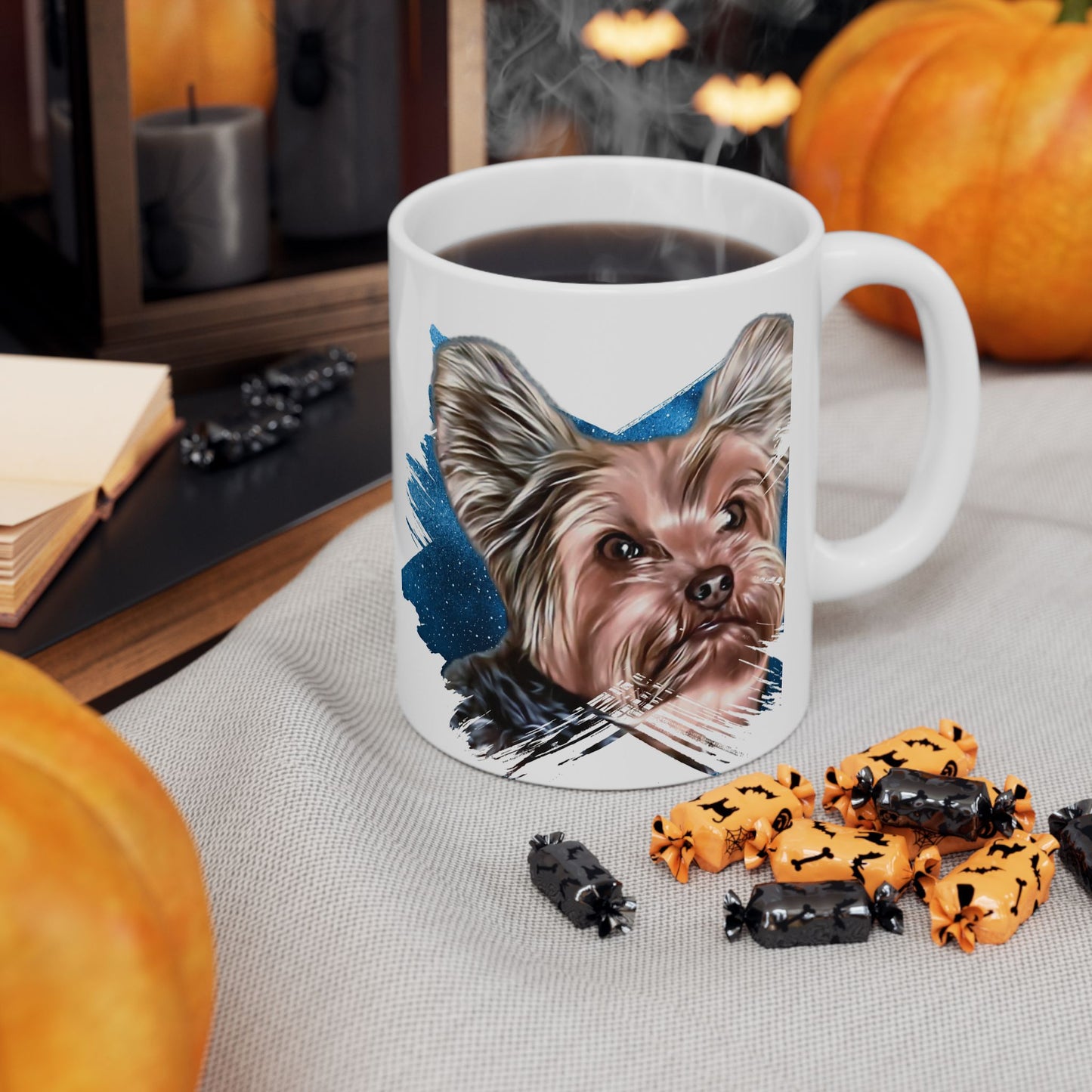 Yorkshire Terrier Ceramic Mug – Adorable Pet Lover Gift | 11oz & 15oz Sizes | Perfect for Dog Enthusiasts