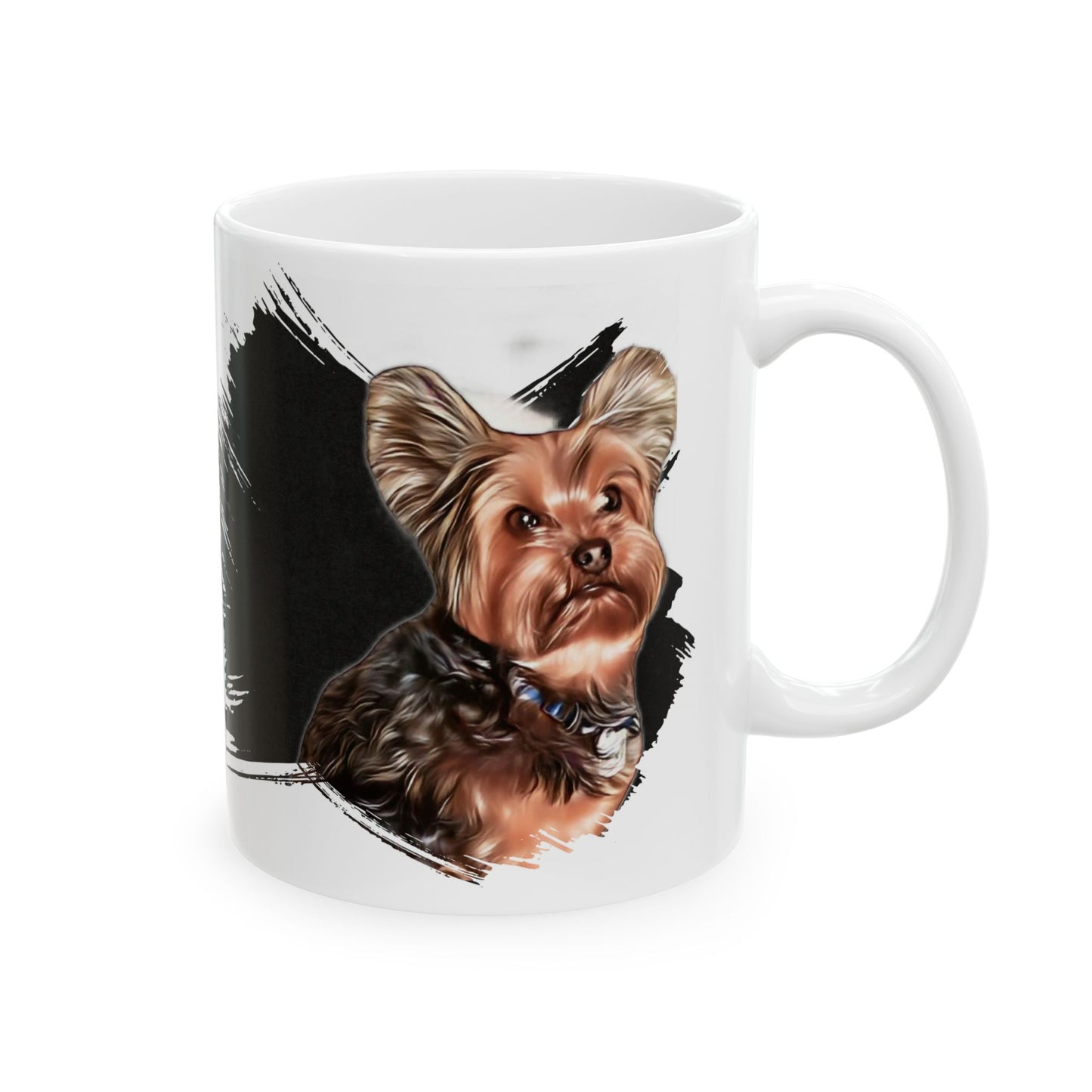 Artistic Ceramic Mug - Unique Coffee Cup for Art Lovers