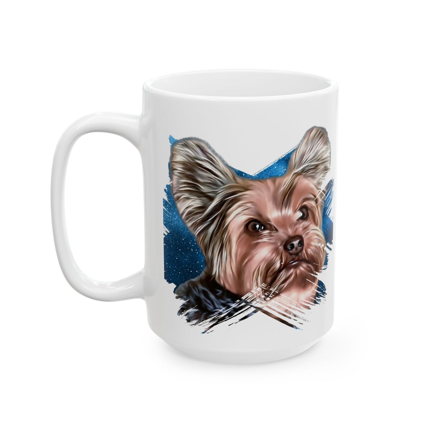 Yorkshire Terrier Ceramic Mug – Adorable Pet Lover Gift | 11oz & 15oz Sizes | Perfect for Dog Enthusiasts