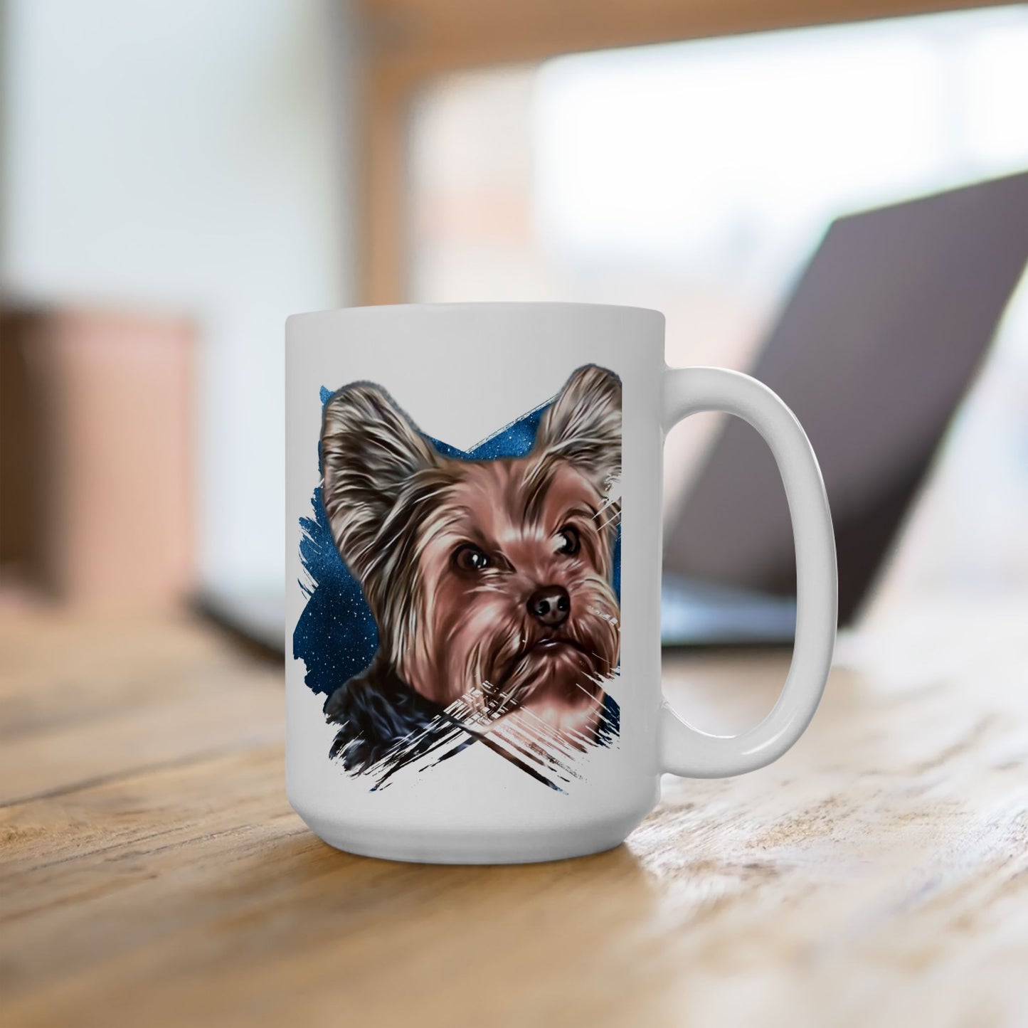 Yorkshire Terrier Ceramic Mug – Adorable Pet Lover Gift | 11oz & 15oz Sizes | Perfect for Dog Enthusiasts