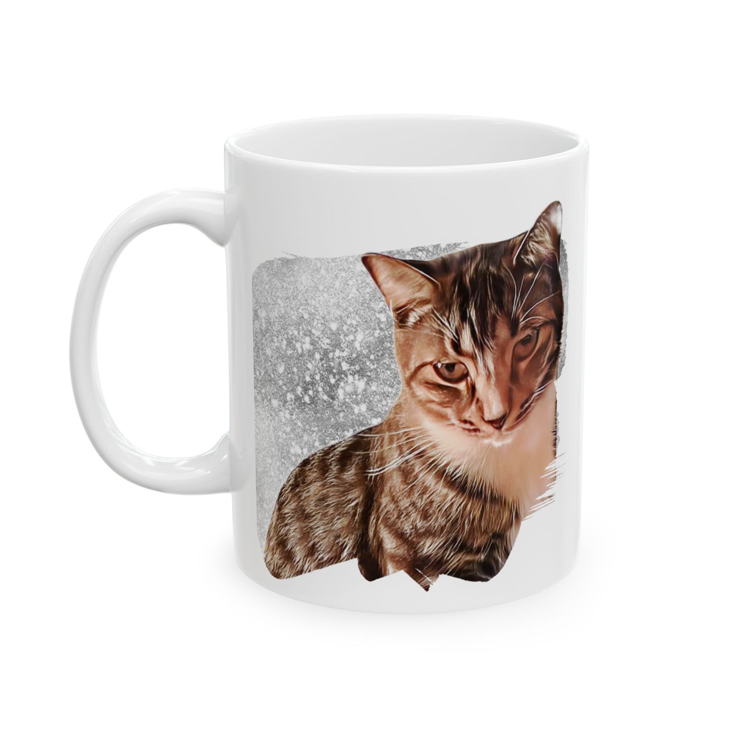 Cute Cat Ceramic Mug | Funny Animal Cup for Cat Lovers | Gift for Pet Owners | Cozy Coffee Tea Mug | Home and Office Decor