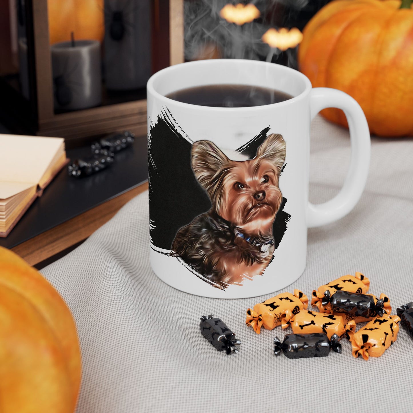 Artistic Ceramic Mug - Unique Coffee Cup for Art Lovers