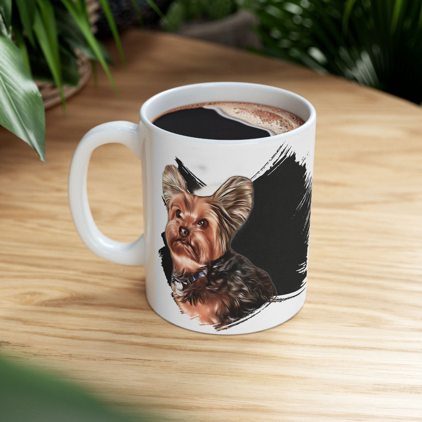 Artistic Ceramic Mug - Unique Coffee Cup for Art Lovers