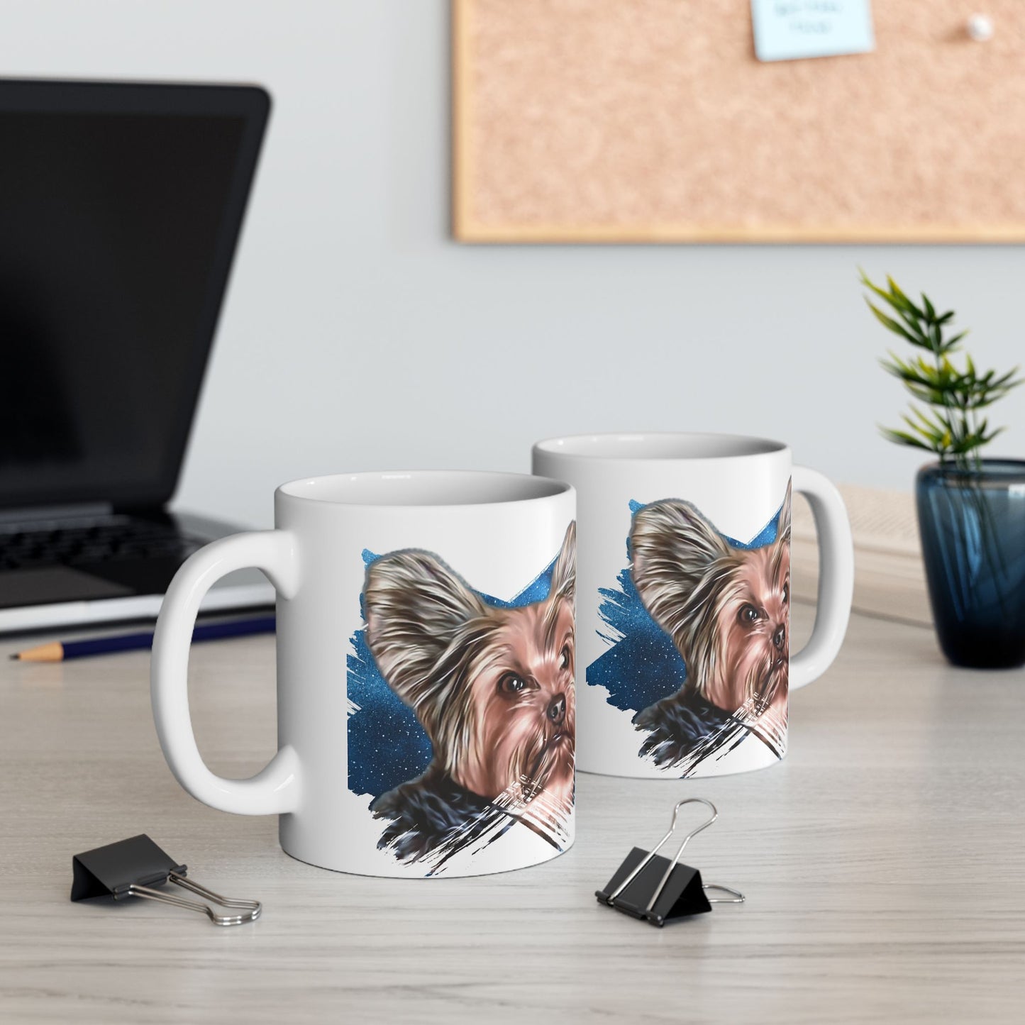 Yorkshire Terrier Ceramic Mug – Adorable Pet Lover Gift | 11oz & 15oz Sizes | Perfect for Dog Enthusiasts
