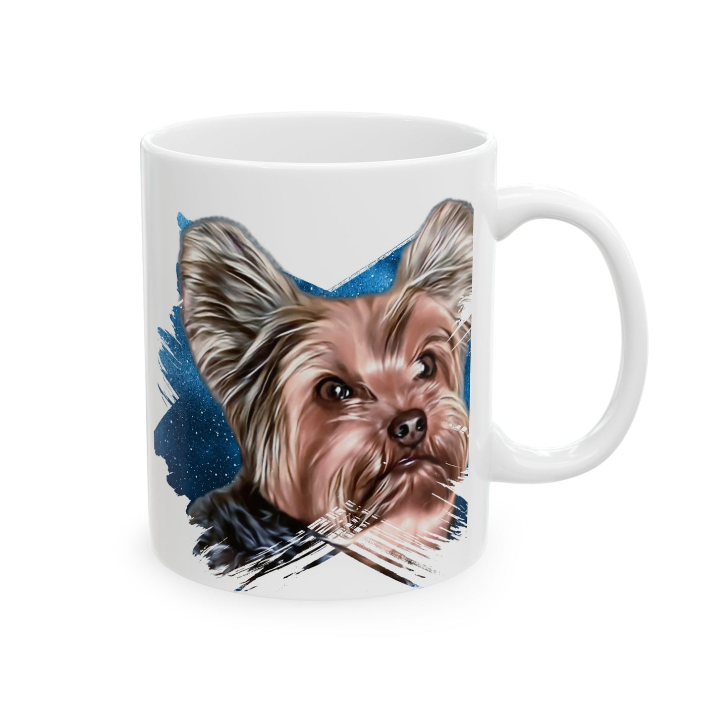 Yorkshire Terrier Ceramic Mug – Adorable Pet Lover Gift | 11oz & 15oz Sizes | Perfect for Dog Enthusiasts