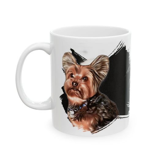 Artistic Ceramic Mug - Unique Coffee Cup for Art Lovers