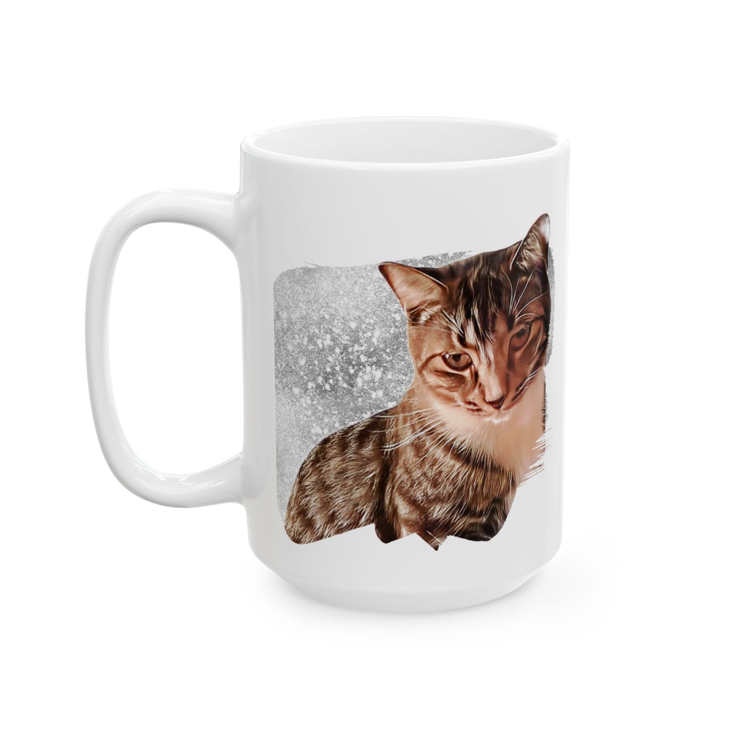 Cute Cat Ceramic Mug | Funny Animal Cup for Cat Lovers | Gift for Pet Owners | Cozy Coffee Tea Mug | Home and Office Decor